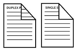 Single-Side or Duplex Printing