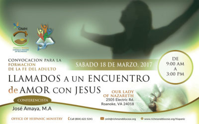 Convocación de todos los Participantes FFA @ Our Lady of Nazareth | Cave Spring | Virginia | United States
